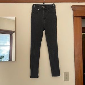 Madewell High Rise Skinny Jeans